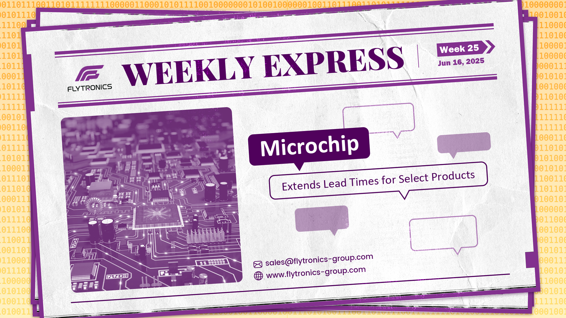 Week 25 | Flytronics Weekly Express