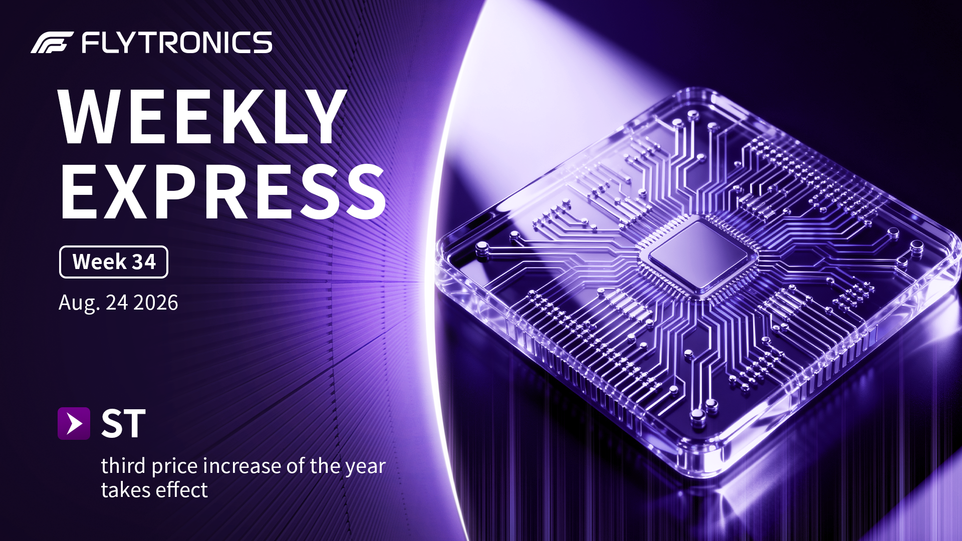 Week 34 | Flytronics Weekly Express