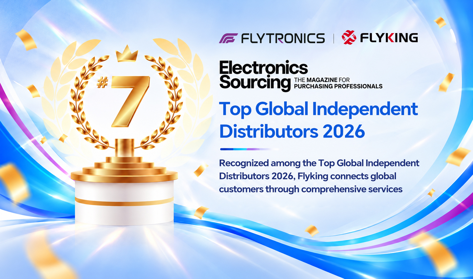 Ranked Among the World's Leading Independent Distributors | Flyking Connects Global Customers Through Comprehensive Service Capabilities